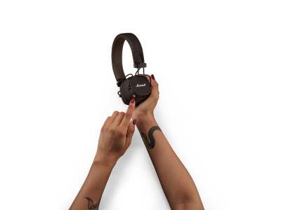 Marshall Major V Bluetooth Brown