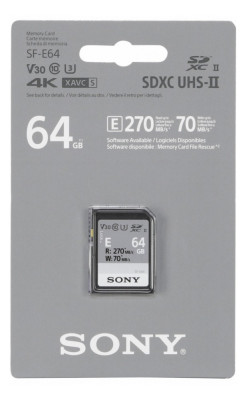 Sony SDXC UHS-II 64GB SFE64.AE
