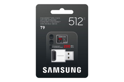 Samsung T9 microSD 512GB + USB Adaptér