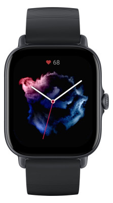 Amazfit GTS 3 chytré hodinky, Black