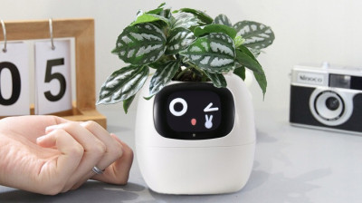 Inteligentní květináč PLANTSIO IVY bílý