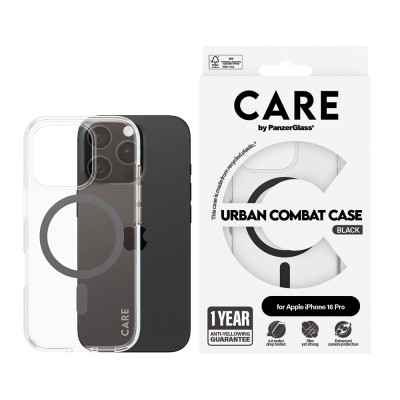 PanzerGlass Care iPhone 16 Pro Magsafe Urban Black