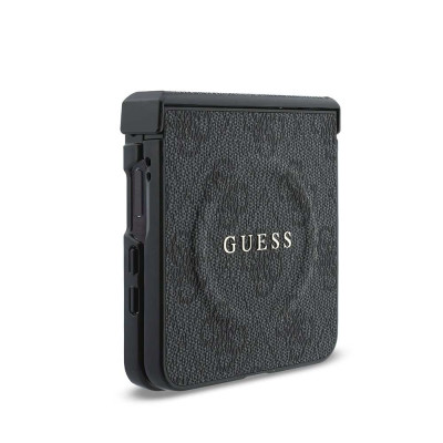 Guess 4G Ring Magsafe kryt Galaxy Z Flip 8 Black