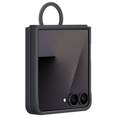 Samsung Ring Case Silicone Galaxy Z Flip7, Black