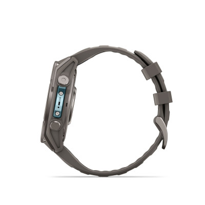 Garmin fenix 9 47mm Titanium/Pebble Gray Sport Band