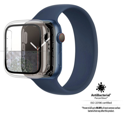 PanzerGlass™ ochr. rámeček Apple Watch 45mm, černý
