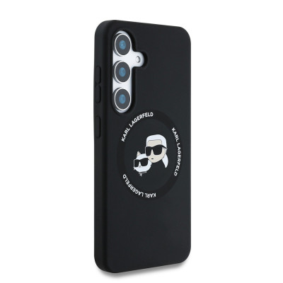 Karl Lagerfeld Silicone K+CH MagSafe Galaxy S25+,B