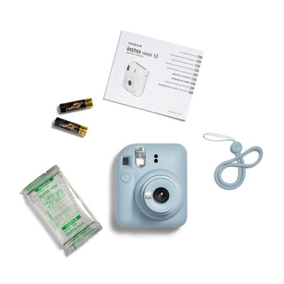 Fujifilm Instax Mini 12 Mega Pack Pastel Blue+film