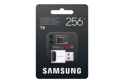 Samsung T9 microSD 256GB + USB Adaptér