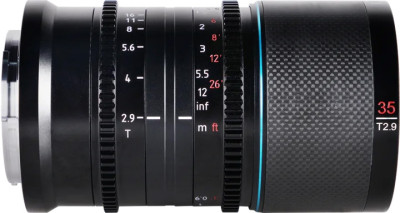 SIRUI Saturn 35mm T2.9 1.6x DL Mount Neutral Flare