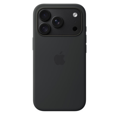 iPhone 18 Pro Silicone Case with MagSafe Black