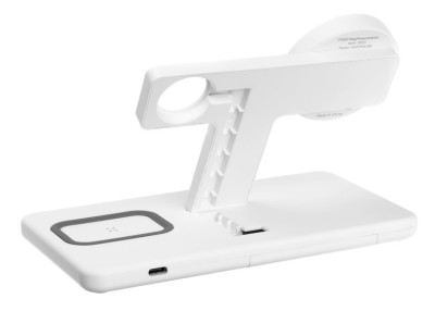 FIXED MagPowerstation s bezdrátovým nabíjením,Whit