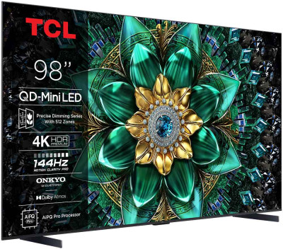 98" TCL 98Q6C 4K QD-MiniLED 144Hz SMART Google TV