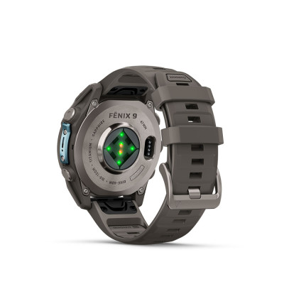 Garmin fenix 9 47mm Titanium/Pebble Gray Sport Band