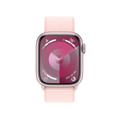 Apple Watch S9 Cell 41mm Pink Alu, Pink Sport L.