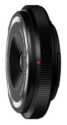 Olympus objektiv M.Zuiko 9 mm f8 black