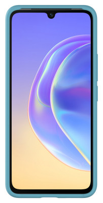 Vivo V21 5G Silicone Cover, Light Blue