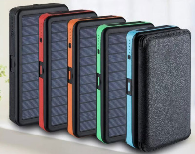 BOT Solární powerbanka SP1 6 panelů 20000mAh zelen