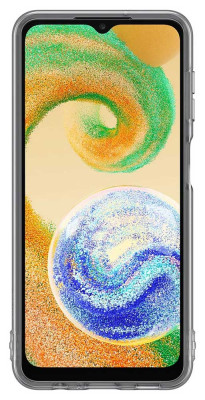 Samsung EF-QA047TBE Soft Clear Cover A04s, Black