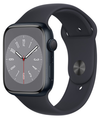 Apple Watch Series 8 45mm Midnight, Midnight Sport