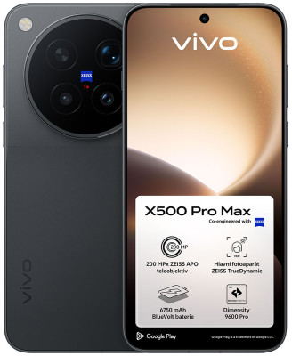 Vivo X500 Pro Max 12+512GB Moonlit Black