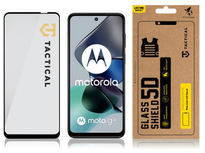 Tactical Glass 5D Motorola G23, Black