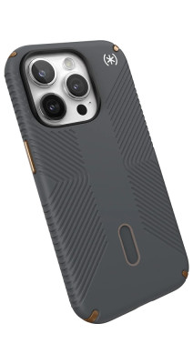 speck Presidio2 Grip + CL Case iPhone 15 Pro, Grey