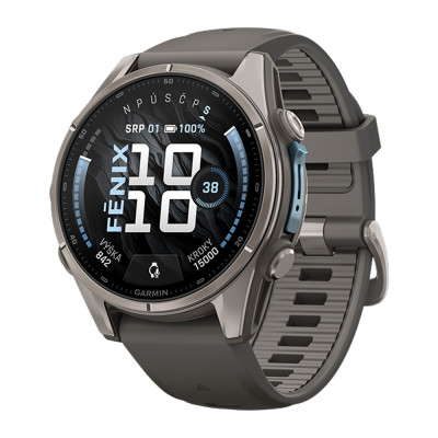 Garmin fenix 9 43mm Tit/PebbleGray SB