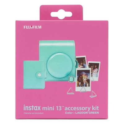 Fujifilm Instax Mini 13 Acc Kit Lagoon Green