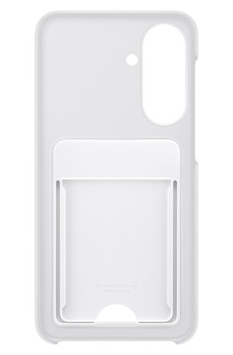 Samsung Card Slot Case Galaxy A27, Light Gray