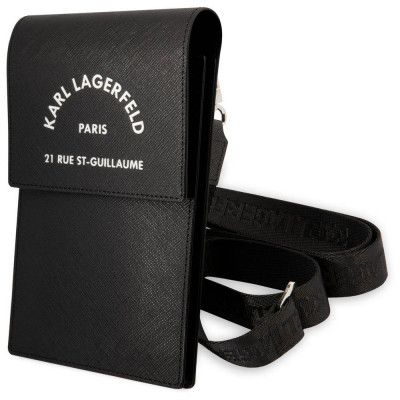Karl Lagerfeld Saffiano Rue Saint Guillaume Wallet