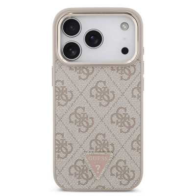 Guess Triangle Logo MagSafe iPhone 18 Pro Pink