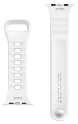 SPIGEN Silicone Fit Apple Watch 38/40/41mm, White