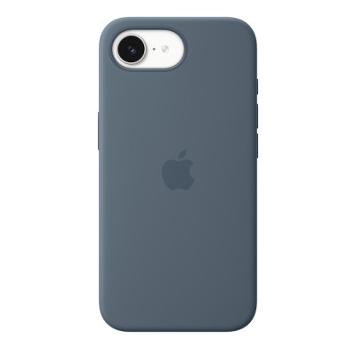 iPhone 17e Silicone Case with MagSafe Anchor Blue