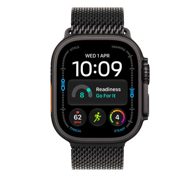 Apple 49mm Black Titanium Milanese Loop - Large