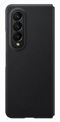 Samsung EF-VF936LBEGWW Leather Cover Fold4, Black