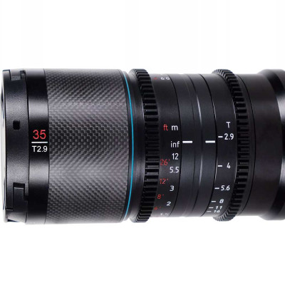 SIRUI Saturn 35mm T2.9 1.6x Z Mount Blue Flare