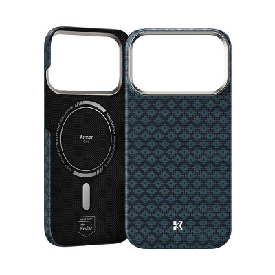 Benks ArmorGrid Kevlar Blue kryt na iPhone 17 Pro