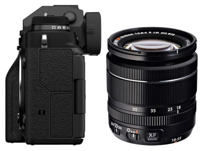 FujiFilm X-T4 body black + XF 18-55 mm
