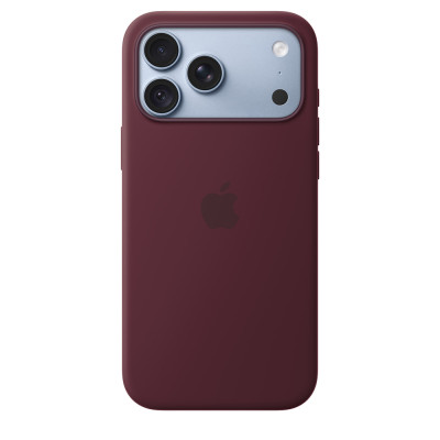 iPhone 18 Pro Max Silicone Case MagSafe Burgundy