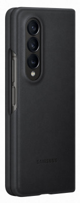 Samsung EF-VF936LBEGWW Leather Cover Fold4, Black