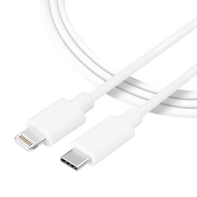 Tactical Smooth Thread Cable USB-C/Lightning 1m,Wh