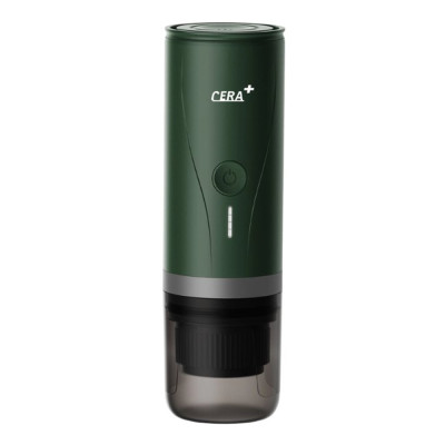 CERA+ PCM03 přenosný kávovar zelený