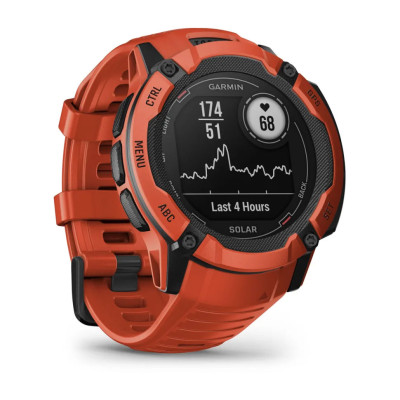 Garmin Instinct 2X Solar, Flame Red