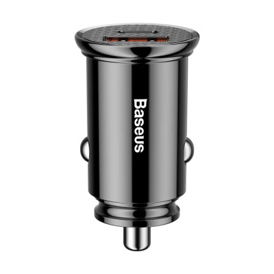 Baseus CCALL-YS01 Circular Nabíječka USB+USB-C 30W