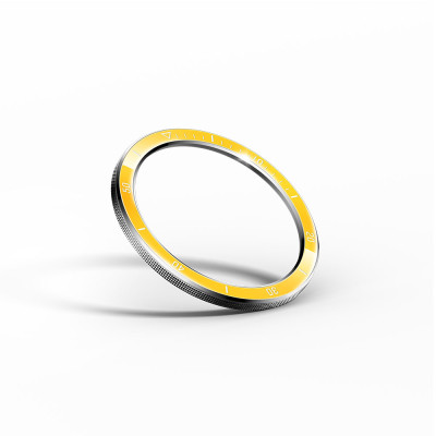 Xiaomi Watch S3/S4 Bezel/luneta, Chrome Yellow