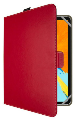 FIXED NOVEL pouzdro TAB se stojánkem+10,1", Red