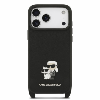 Karl Lagerfeld Saffiano Crossbody iPhone 18 ProMax