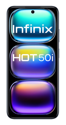 Infinix Hot 50i 128+4GB Sleek Black