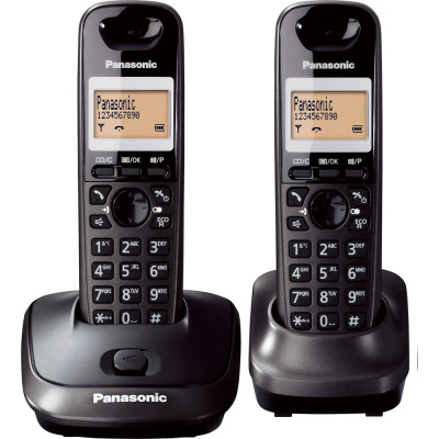 Panasonic KX-TG2512FXT (černý) TwinPack